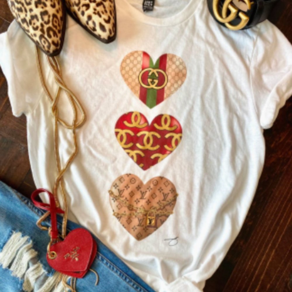 LV Love Couture Tee gucci